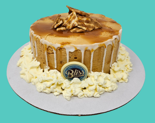 Salted Butter Caramel Ice Cream Cake (GF)
